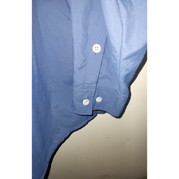 Columbia Men's PFG Fishing Shirt XXL Long Sleeve Omni Shade Buttons Blue - Picture 6 of 10